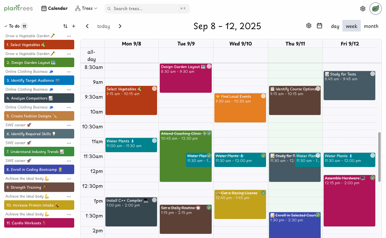 Calendar Light